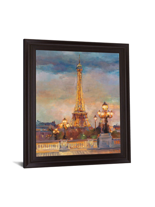 Parisian Lights - 28" x 34" Framed Wall Art