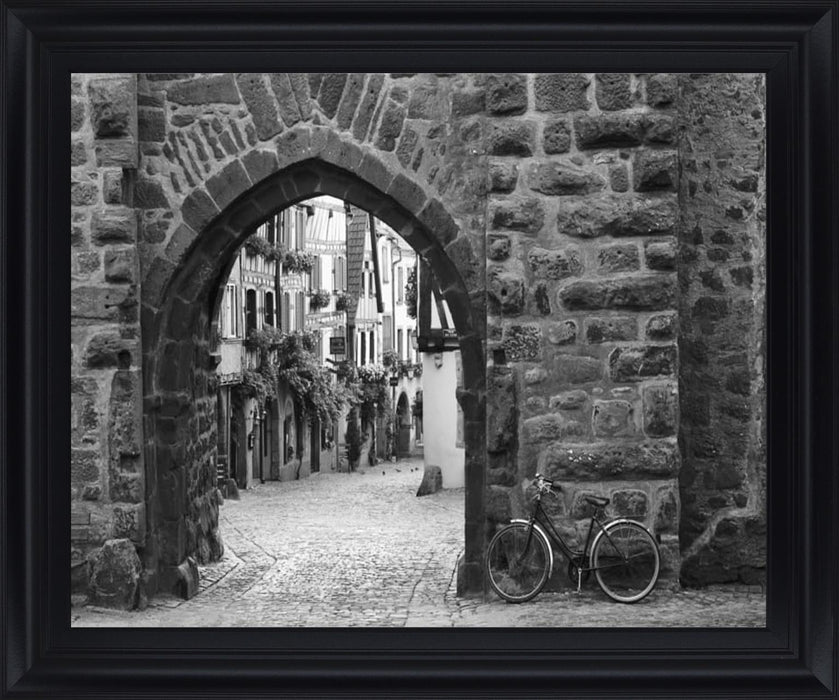 Quiet Passageway - 28" x 34" Framed Wall Art