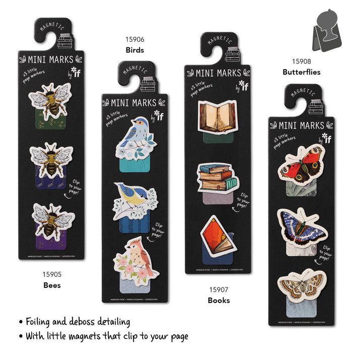 Mini-Marks Magnetic Bookmarks: Alice