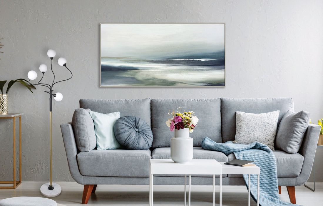 "Celestial Branch" Metal Floor Lamp - Matte Black / White Frosted Glass / White Marble / Soft Gold