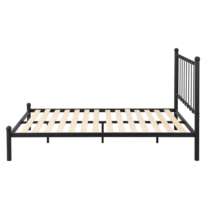 Simmons -  King Platform Bed - Black