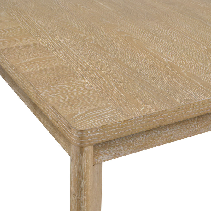 Pacific Grove - 72" Leg Table With 20-Inch Removable Leaf And Ball-Bearing Cable Glides - Sand Dune
