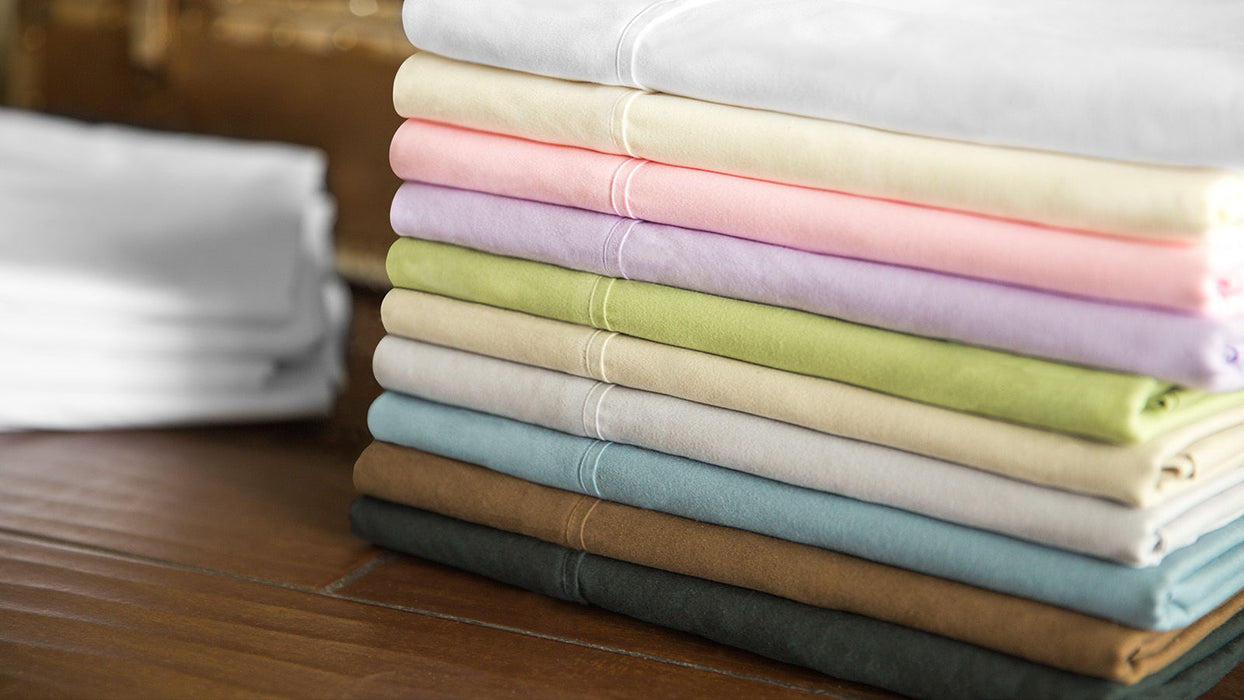 Brushed Microfiber - Bed Sheet - Cot - White
