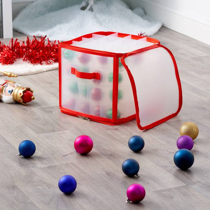 Christmas Tree Decorations Layered Storage Box
