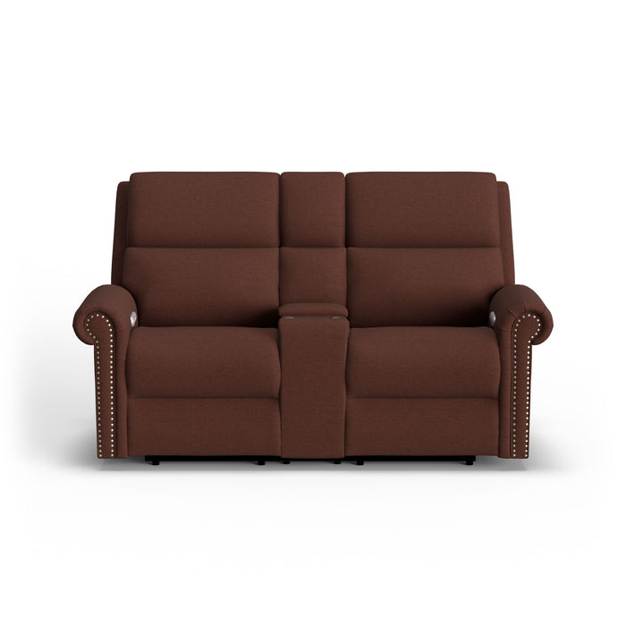 Bernard - Loveseat With Nailhead Trim