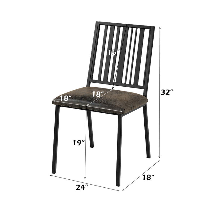 Zudora - Side Chair (Set of 2) - Black
