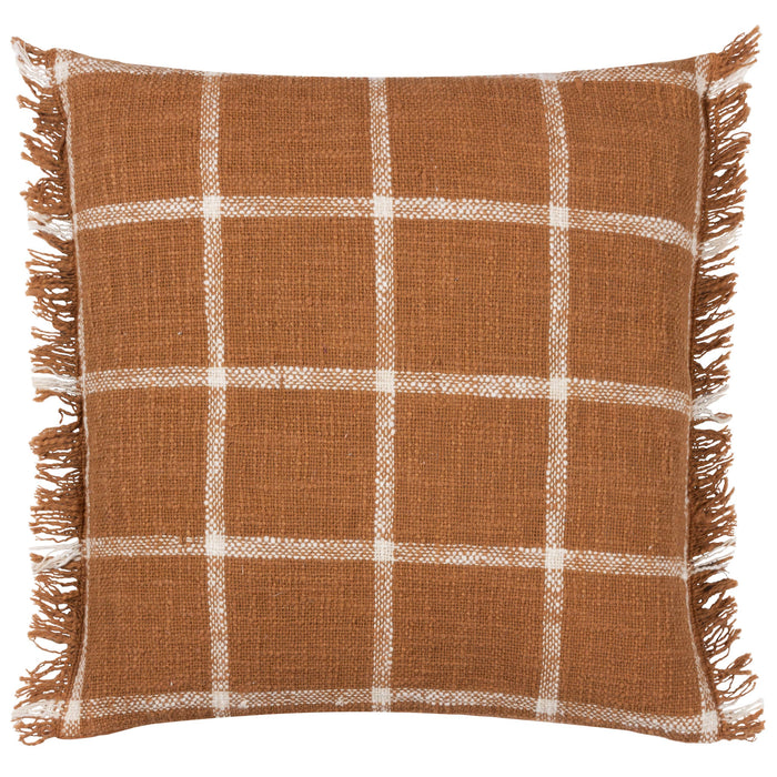 Beni Cushion Ginger/Natural: Ginger/Natural / Polyester Filled / 45 x 45cm