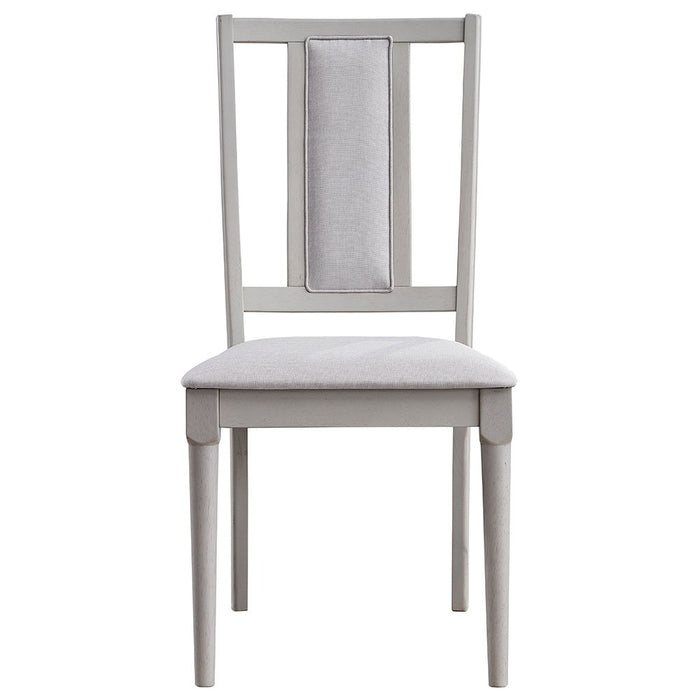 Marta - Side Chair (Set of 2) - Beige Linen & Natural