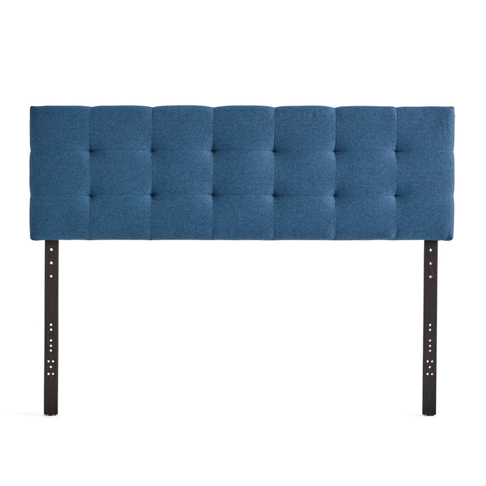 Davis - Full Upholstered Headboard - Cobalt
