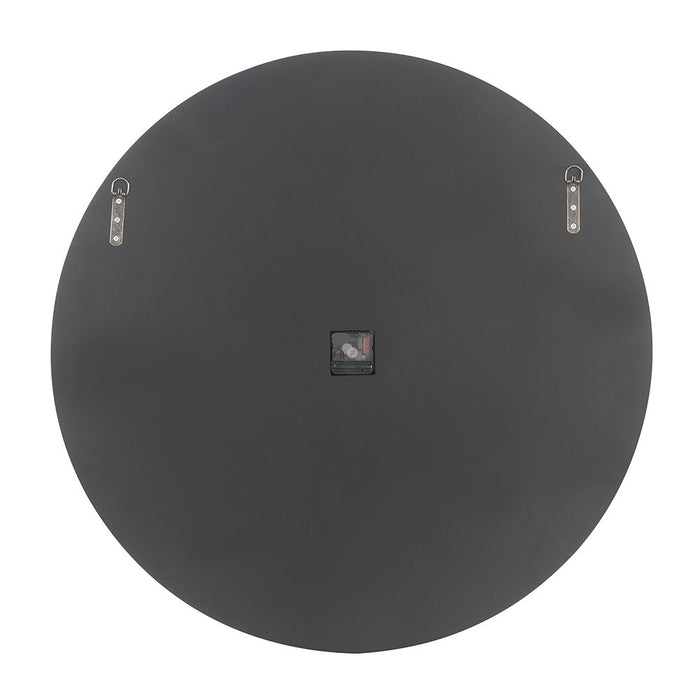 Noralie - Wall Clock - Mirrored & Faux Diamonds