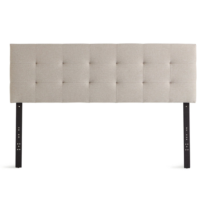 Davis - King Upholstered Headboard - Ivory