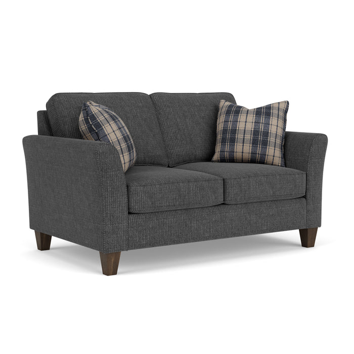 Libby - Loveseat - Dark Gray