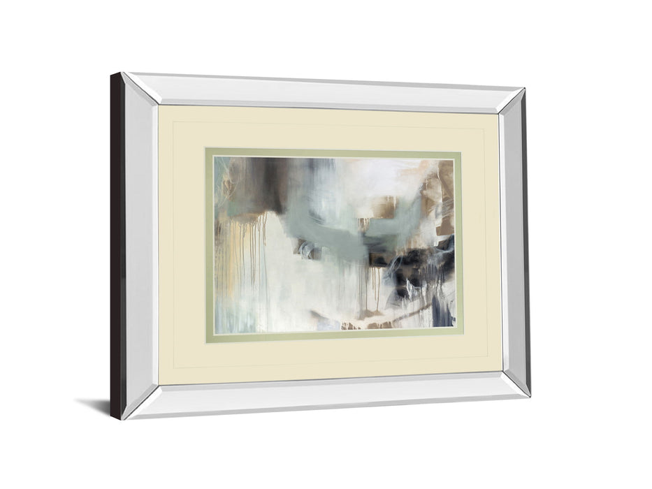 Argentum By Cat Tesla - Mirror Framed Print Wall Art - Beige