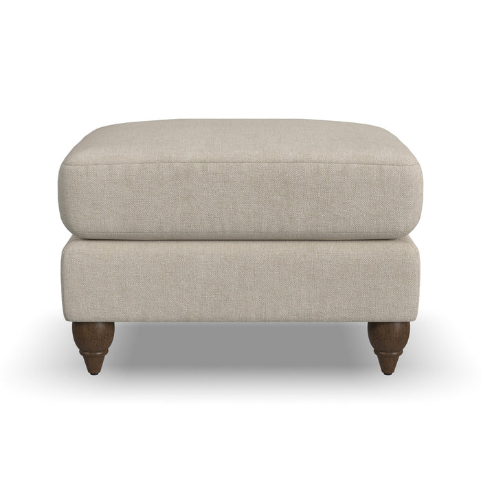 Stella - Ottoman - Pearl Silver