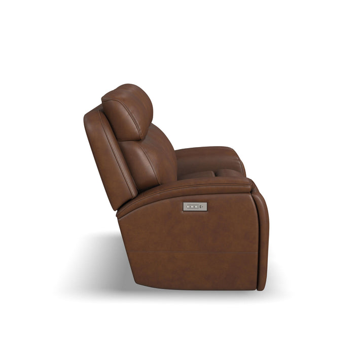 Walker - Power Reclining Loveseat With Console, Power Headrest & Lumbar