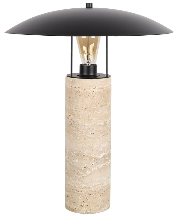Mesa Canopy - 20 X 16 - Travertine Accent Lamp (Set of 2) - Travertine