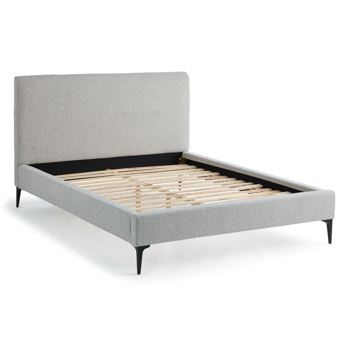 Anderson - Queen Platform Bed - Beige