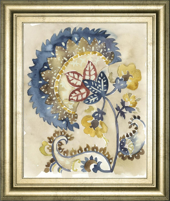 22x26 Paisley Path II By Chariklia Zarris - Beige