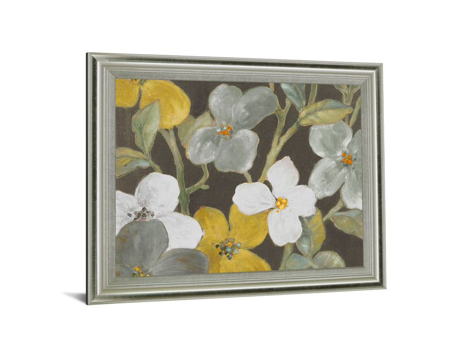 Golden Meadow Blossoms - 28" x 34" Framed Wall Art
