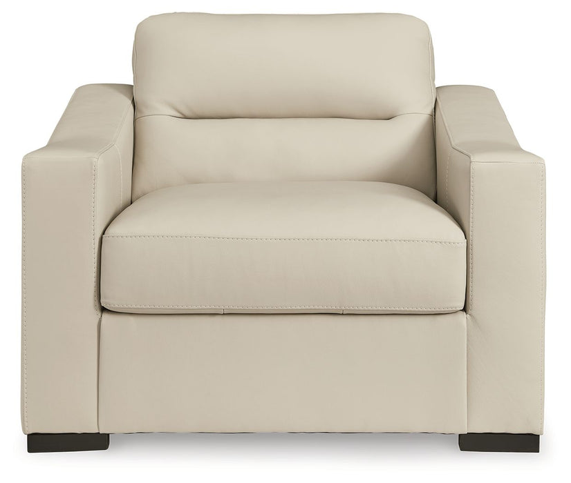 Treasure Trove - 2 Pc. - Chair And A Half, Ottoman - Almond