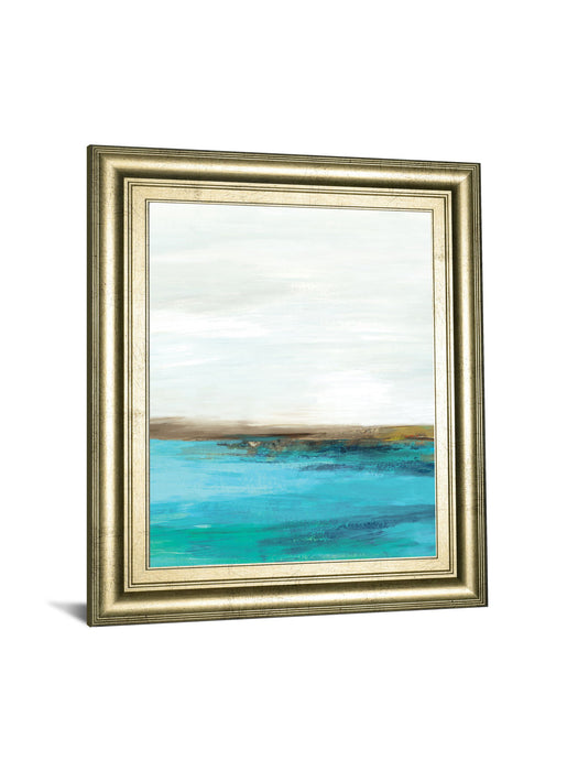 Pastoral Landscape I By Tom Reeves - Framed Print Wall Art - Gray