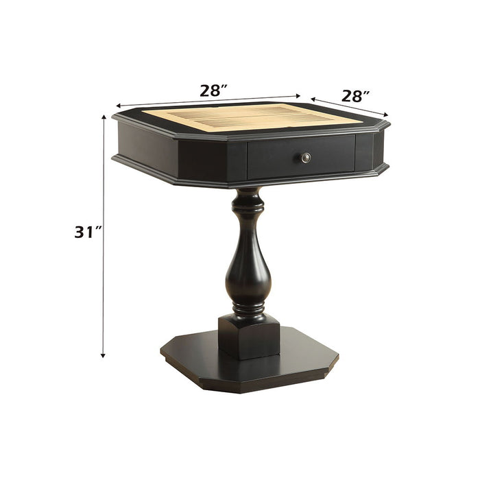 Bishop - Wood Game Table - Black