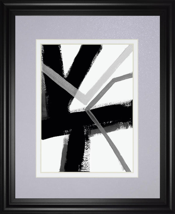 34x40 Angular Pulse III By June Erica Vess - Gray