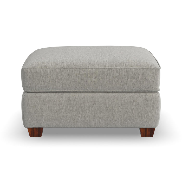 Thornton - Fabric Ottoman - Light Gray