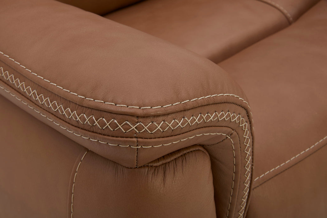 Sawyer - Swivel Glider With Power Headrest, Lumbar, Heat & Massage