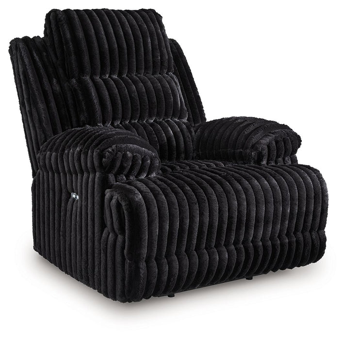 Rhine Falls - Zero Wall Power Recliner - Onyx