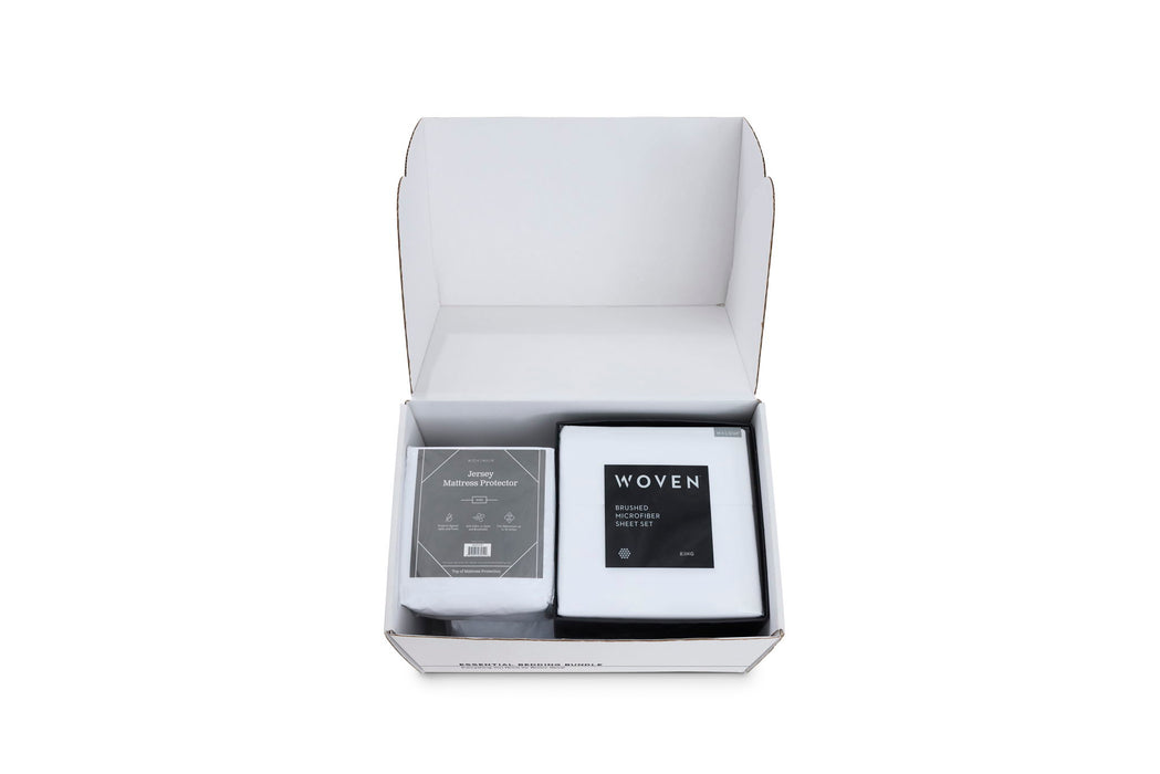 Essential - Twin Bedding Bundle - White