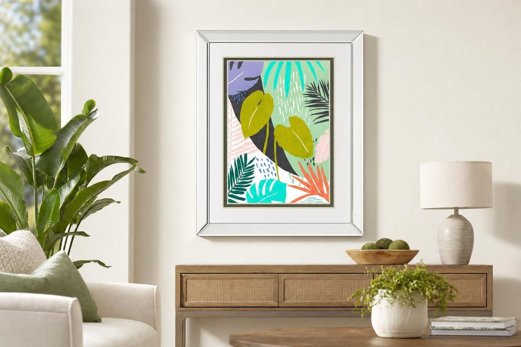 Jazzy Jungle I By Annie Warren - Green