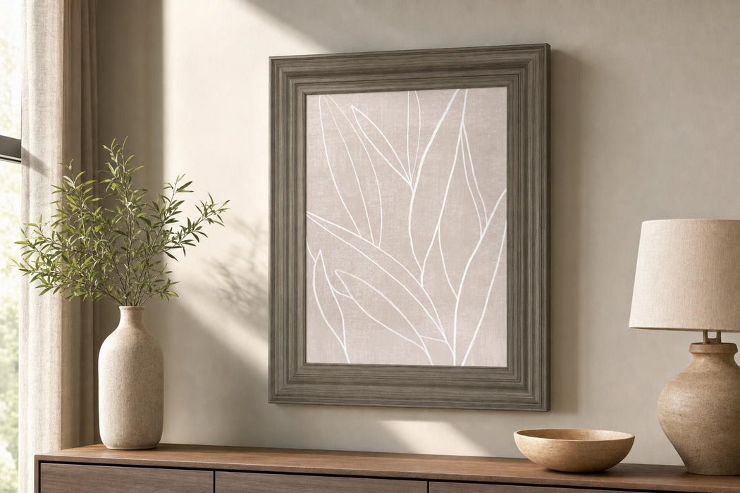 22x26 Mauve Magic II By Grace Popp - Beige