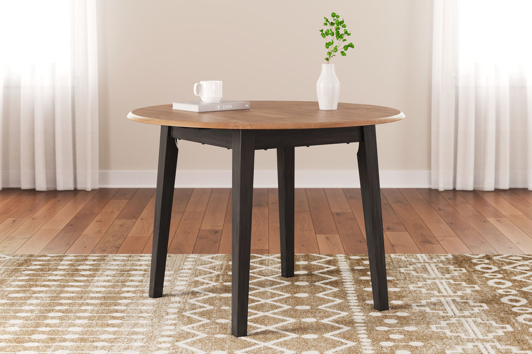 Gesthaven - Round Dining Room Drop Leaf Table