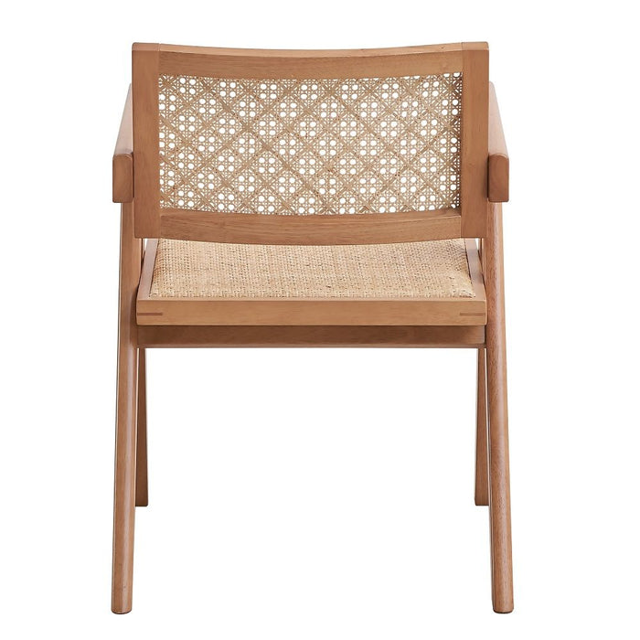 Velentina - Arm Chair Set of 2) - Rattan & Natural