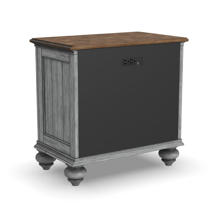 Plymouth - Nightstand - Gray
