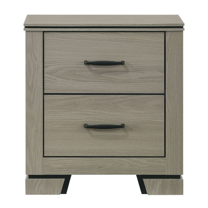 Joanna - Nightstand - Weathered Gray