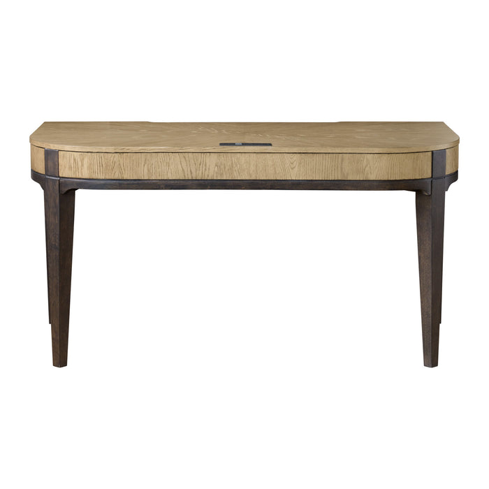 Sutton Place - Desk - Light Brown / Dark Brown