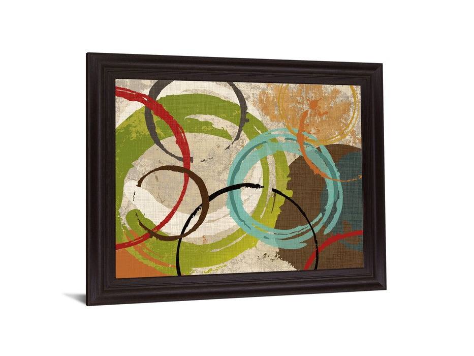 Orbit Layers - 28" x 34" Framed Wall Art