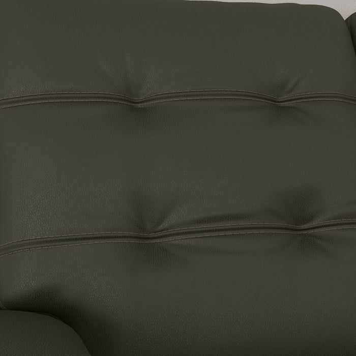 Iris - Power Reclining Loveseat With Console & Power Headrests