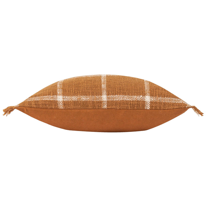 Beni Cushion Ginger/Natural: Ginger/Natural / Polyester Filled / 45 x 45cm