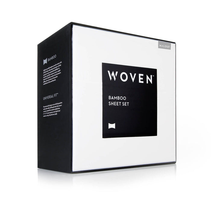 Rayon From Bamboo - Bed Sheet - Split Queen - White