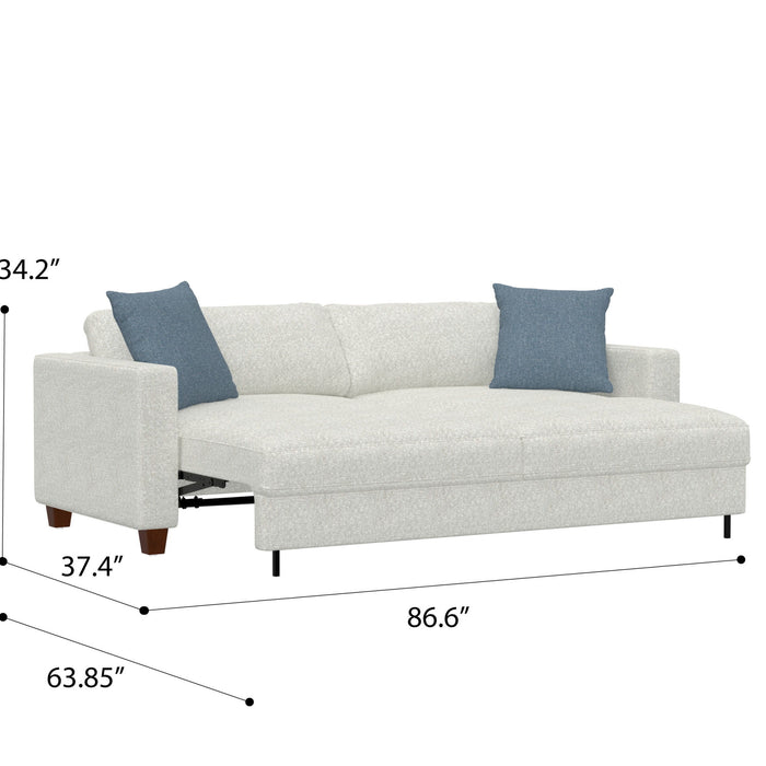 Bianca - Pop-up Sleeper Sofa - White