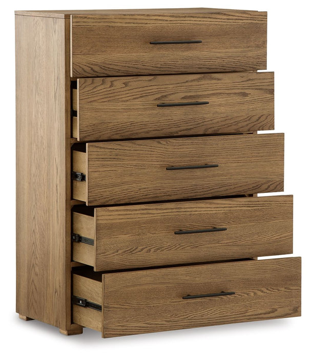 Dakmore - Five Drawer Chest - Brown