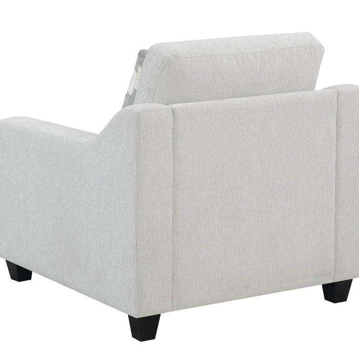 Darcey - Accent Chair - White