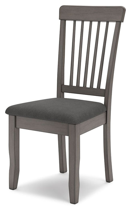Shullden - Dining Room Side Chair (Set of 2) - Gray