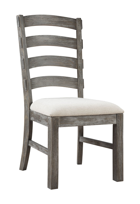 Paladin - Ladder-Back Side Chair - Weathered Gray