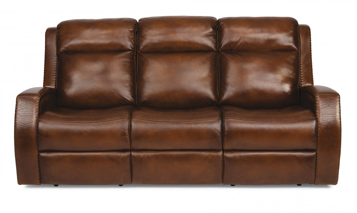 Mustang - Power Reclining Sofa with Power Headrests