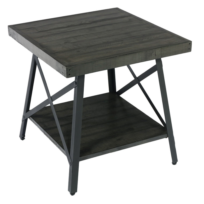 Chandler - End Table - Antique Gray