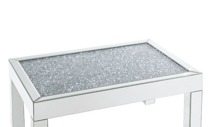 Noralie - Coffee Table - Pearl Silver - Wood